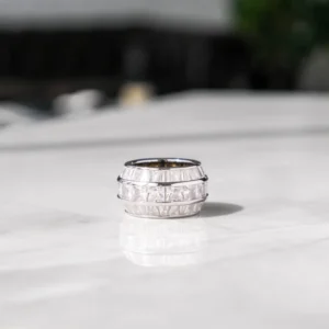 Icy Triple Row Diamond Eternity Ring