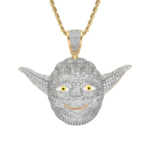 Icy Galaxy of Guardian Diamond Pendant