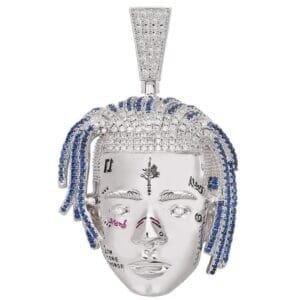Drip Icon Diamond Pendant