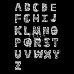 Alphabets Shape Lab Grown Diamonds