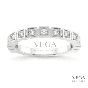 Square Diamond Anniversary Band