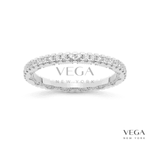 Double row Eternity Diamond Anniversary Band