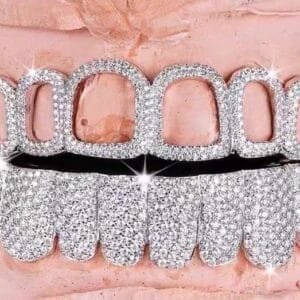 Open Frame Diamond Fusion Grillz