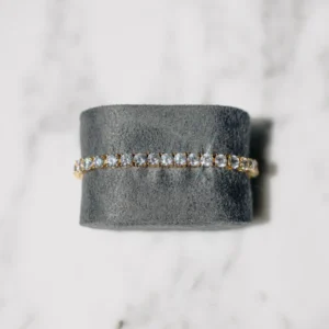 8.00 mm Glow-Up Frosted Tennis Bracelet