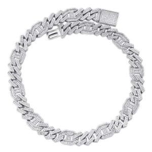 15.00 mm Ice King Diamond Cuban Chain