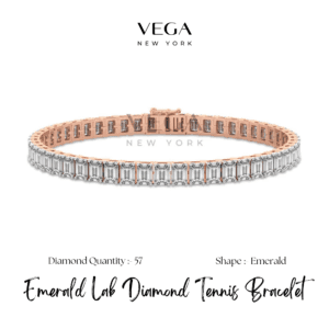 Classic Emerald Diamond Tennis Bracelet