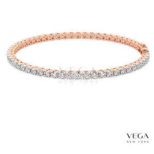Vega Round cut Diamond Tennis Bracelet