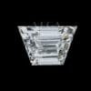 Trapezoid Cut Lab Grown Diamond Images