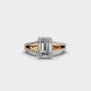 Emerald 1.58 Carat Engagement Ring