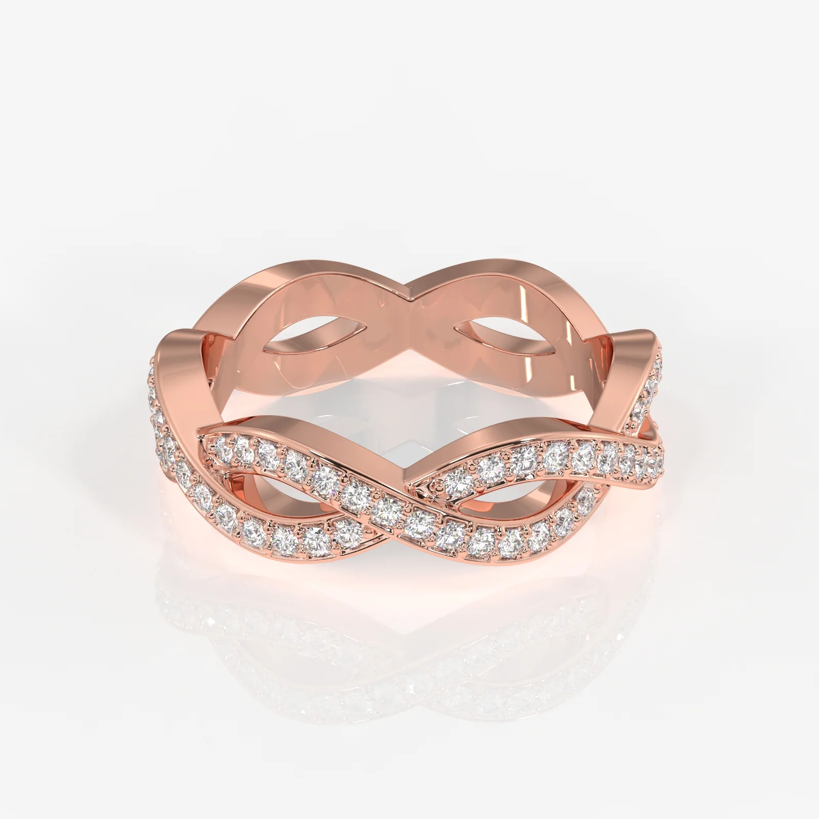 Premium_Round_Cut_Moissanite_Diamond_twisted_Eternity_Sterling_Silver_Band