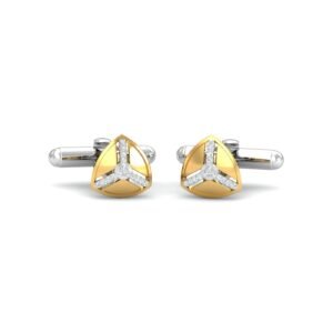 Trinity Diamond Shield Cufflinks