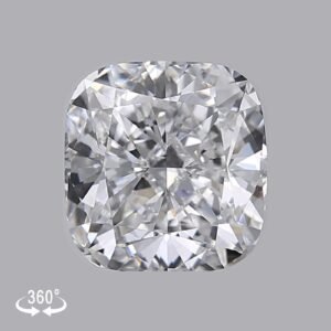 GVVS 2 4.05 ct CUSHION Lab-Grown