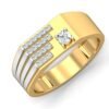 Men’s 18K Gold Diamond Ring (8)