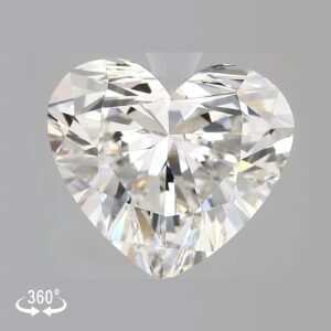 EVS 1 5.09 ct HEART Lab-Grown