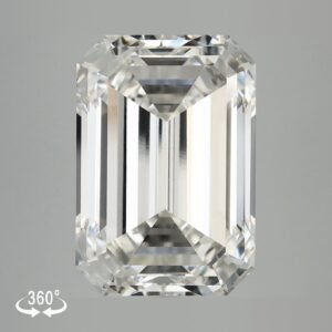 HVS 2 3.79 ct EMERALD Lab-Grown